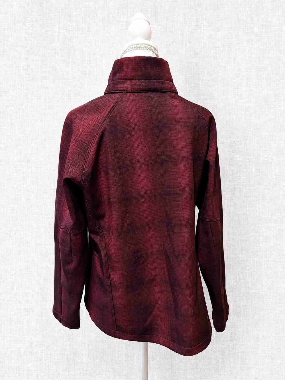 Avia Burgundy Full-Zip Utility Jacket - Picture 3 of 5